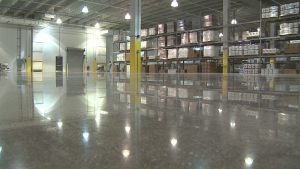 Polished Concrete Warehouse