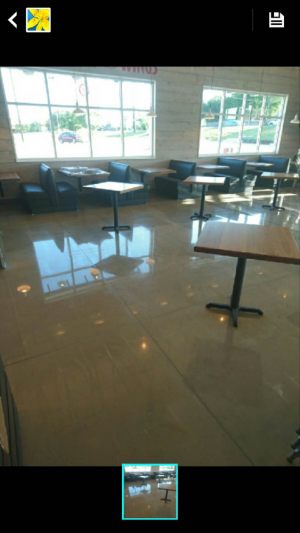 Stained Polished Concrete